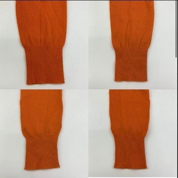 HERMES ORANGE LONG SLEEVE Shirt - Picture 8 of 10